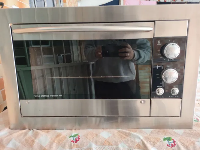 Forno Elétrico Fischer de Embutir,44 lts,110 volts, entrego e dou garantia 