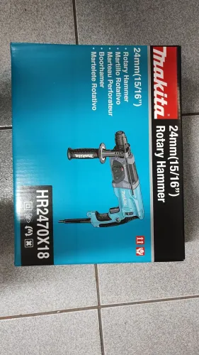 MARTELETE 2KG MAKITA HR2470 X18 ZERADO NA CAIXA