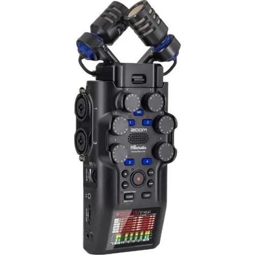 Gravador de Áudio Zoom H6 Studio - Novo lacrado!