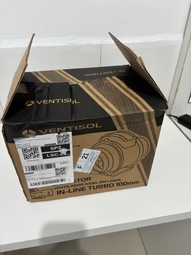 Exaustor Axial Ventisol 100mm