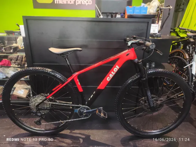 Caloi elite carbon tamanho 15