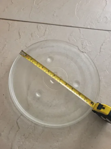 Prato micro-ondas 31,5 centímetros com carrinho $40,00