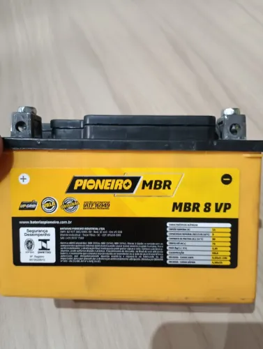 Bateria pioneiro 12v 8ah