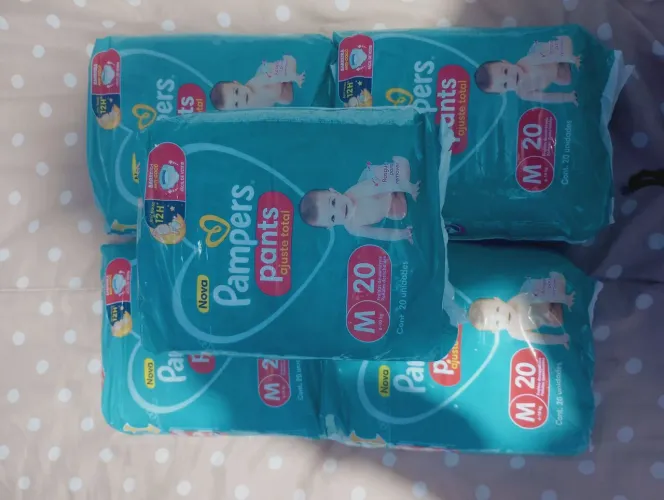 Fraldas Pampers Pants M