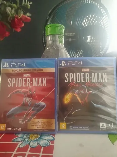 Homem aranha miles morales lacrados e edição exclusiva