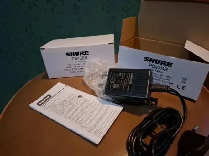 Fonte mic shure original ps43br 2 unidades 400,00