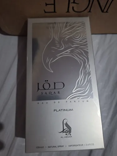 Al Absar Saqar Platinum Eau De Parfum - Perfume Masculino 100ml<br>PEAU<br>DE<br>PA