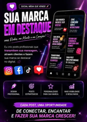 Social Midia profissional com experiência