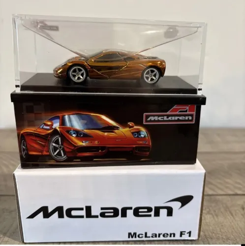 Hot Wheels RLC Exclusive McLaren F1 1:64  Laranja Spectraflame