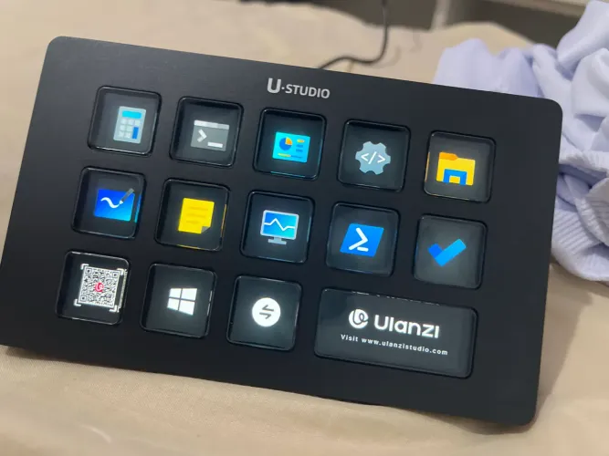 Stream Deck na caixa