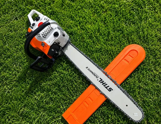 Motosserra sthil ms 382 com seus accesorios de ferramenta e nova voçe pode testar