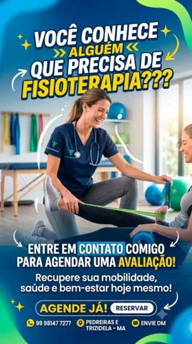 Fisioterapia e Reabilitação em Pedreiras e Trizidela MA