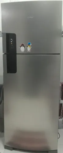 Geladeira Consul 2 Portas Frost Free Duplex 451 Litros Inox 110V