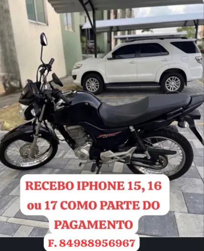 HONDA 160 Recebo IPHONE