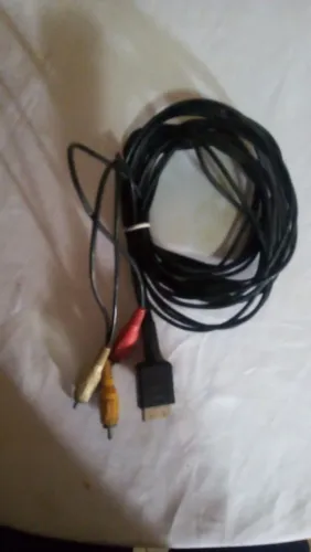 Cabo Av para Playstation 1 ,2 e 3 original funcionando perfeitamente. 