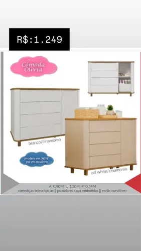 Cômoda Olívia