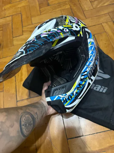 Capacete Mormaii Motocross 