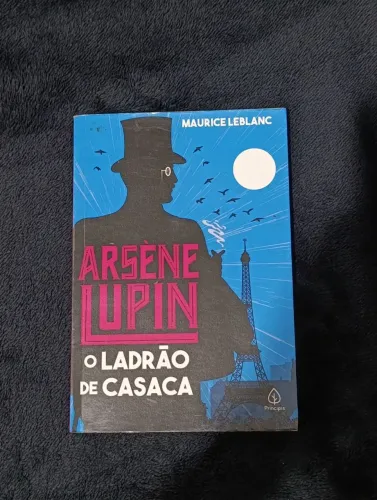 Livro Arsène Lupim Capa comum