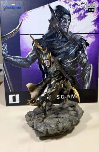 Corvus Glaive 1/10 (Black Order) - Avengers: Endgame - Iron Studios