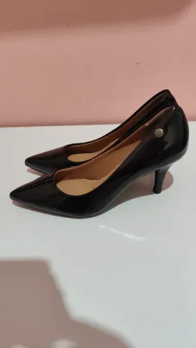Salto alto scarpin preto