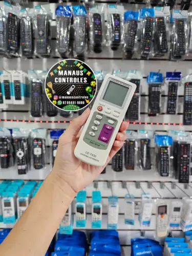 Controle para ar-condicionado universal split 