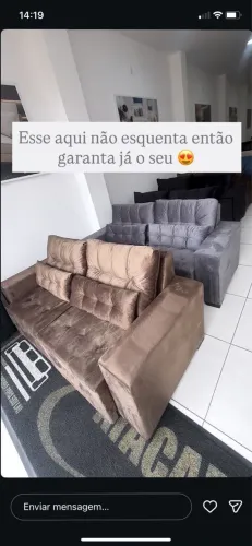 Sofa Retrátil de luxo