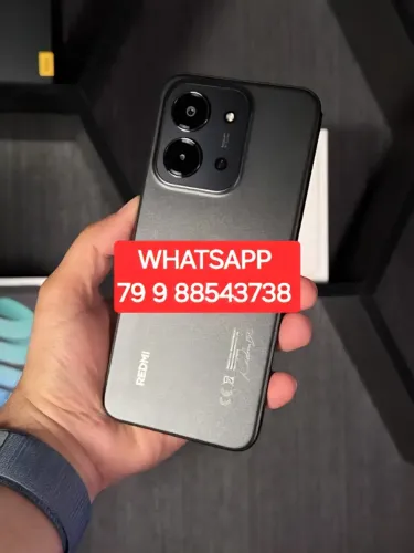 REDMI 15C 128GB PRETO E LARANJA LACRADOOOOO