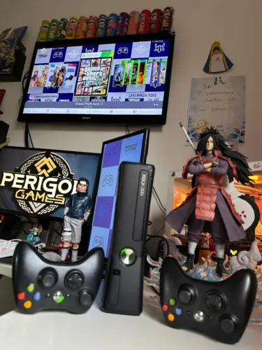 Xbox 360 Slim RGH 3.0 - Aceito Cartão