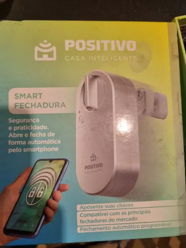 Adaptador fechadura inteligente eletrônica positivo