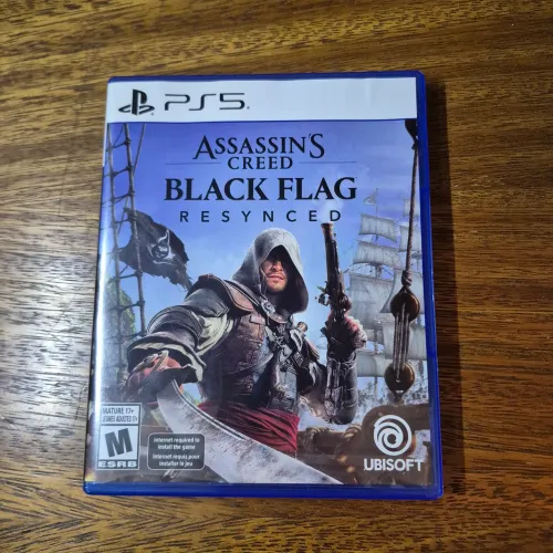 Jogo Assassins Creed 4 Black Flag Resynced (Completamente em Português) - PS5