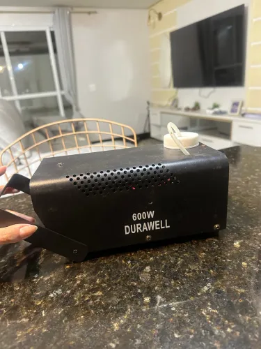 máquina de fumaça 600w durawell com led