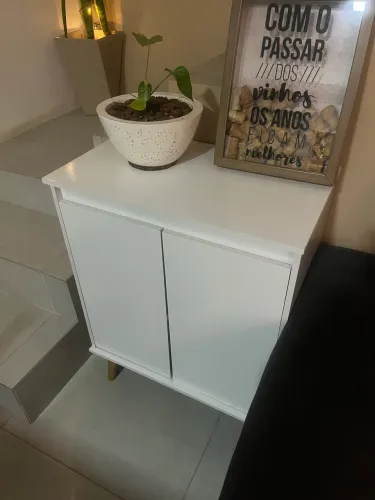 CÔMODA BRANCA SEMINOVA 