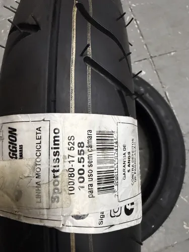 Pneu 100/80-17 Sportissimo Maggion Cbx 250 Fazer 250 Gs 500