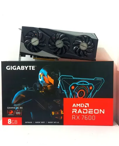 RX 7600 GIGABYTE EAGLE TRIPLEFAN 8GB GDDR6 128 BITS
