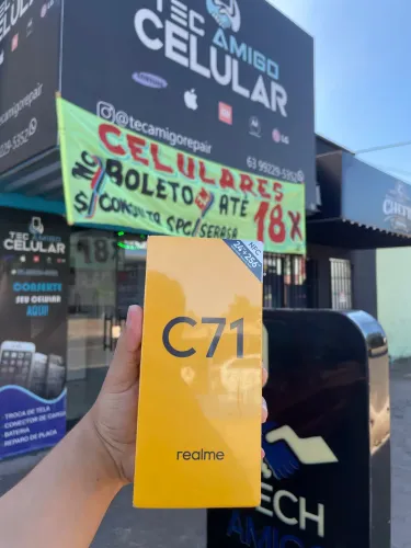 Celular realme no boleto