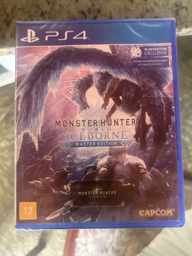 Monster Hunter World Iceborn Master Edition PS4 lacrado