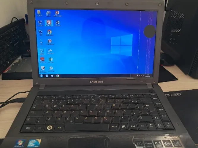Notebook Samsung R440  processador i3 funcionado - Leia o anuncio