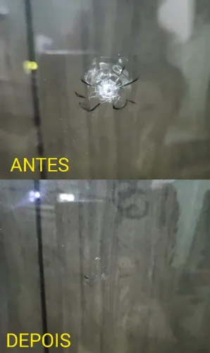 Reparo trincas em parabrisas