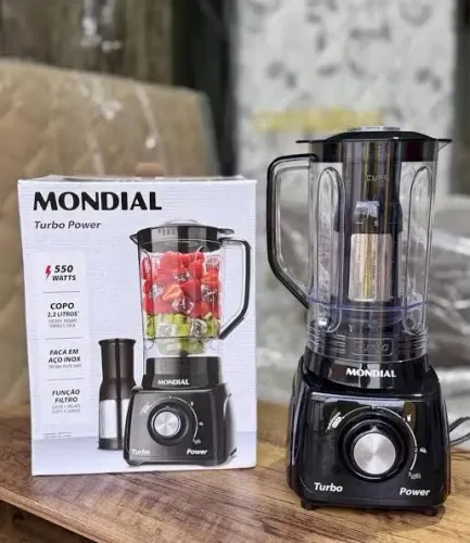 Liquidificador mondial novo