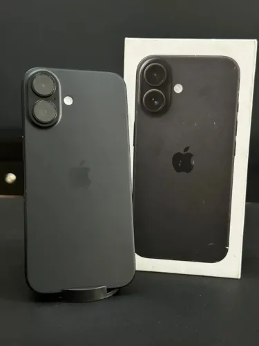 Iphone 16 - Black - Até 12x - Unico dono - Nunca aberto