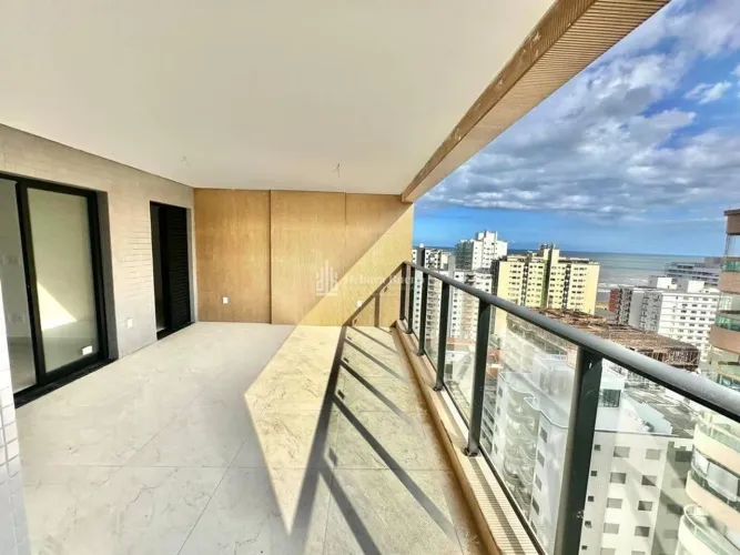 Alto Padrão - Vista Mar 3 Suítes C/Varanda Gourmet e 2 vagas