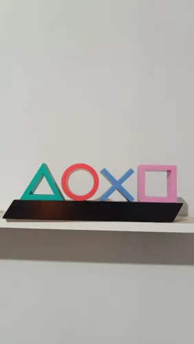 Luminária Playstation (acende com cabo ou pilha)