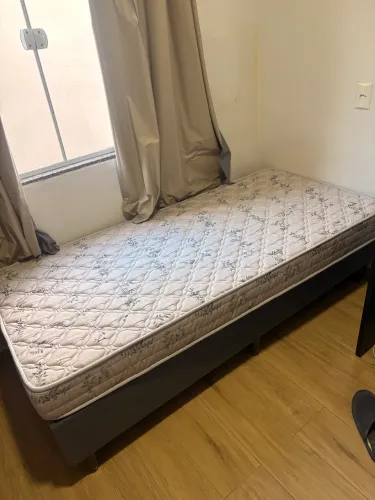 Cama Solteiro Box Completa
