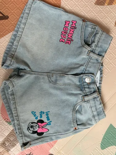 Short jeans infantil 