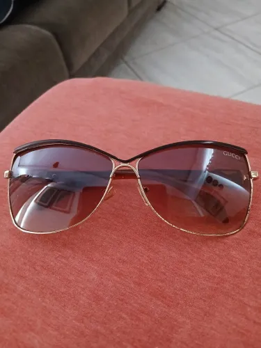 ÓCULOS DE SOL GUCCI VINTAGE 2007 HORSEBIT SHIELD ORIGINAL COM CASE