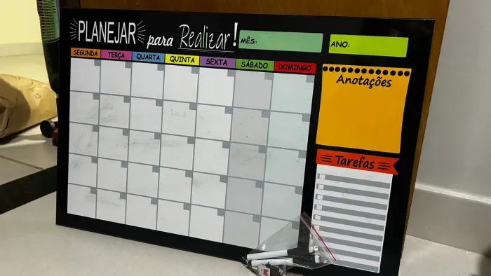Quadro Organizador (Planner)