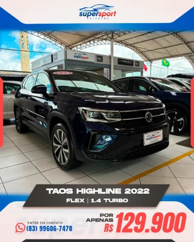 Volkswagen Taos Highline 1.4 250 TSI Flex AUT 2022