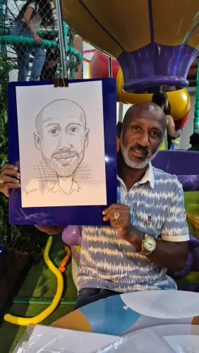 Caricatura ao Vivo para seu evento (aniversário,  casamento, empresa))
