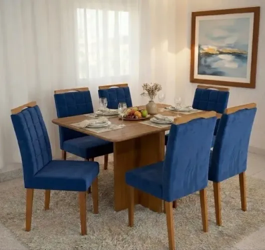Conjunto de Jantar Valença 6 Lugares