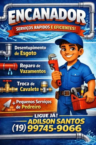 Serviços de encanador e reformas em geral